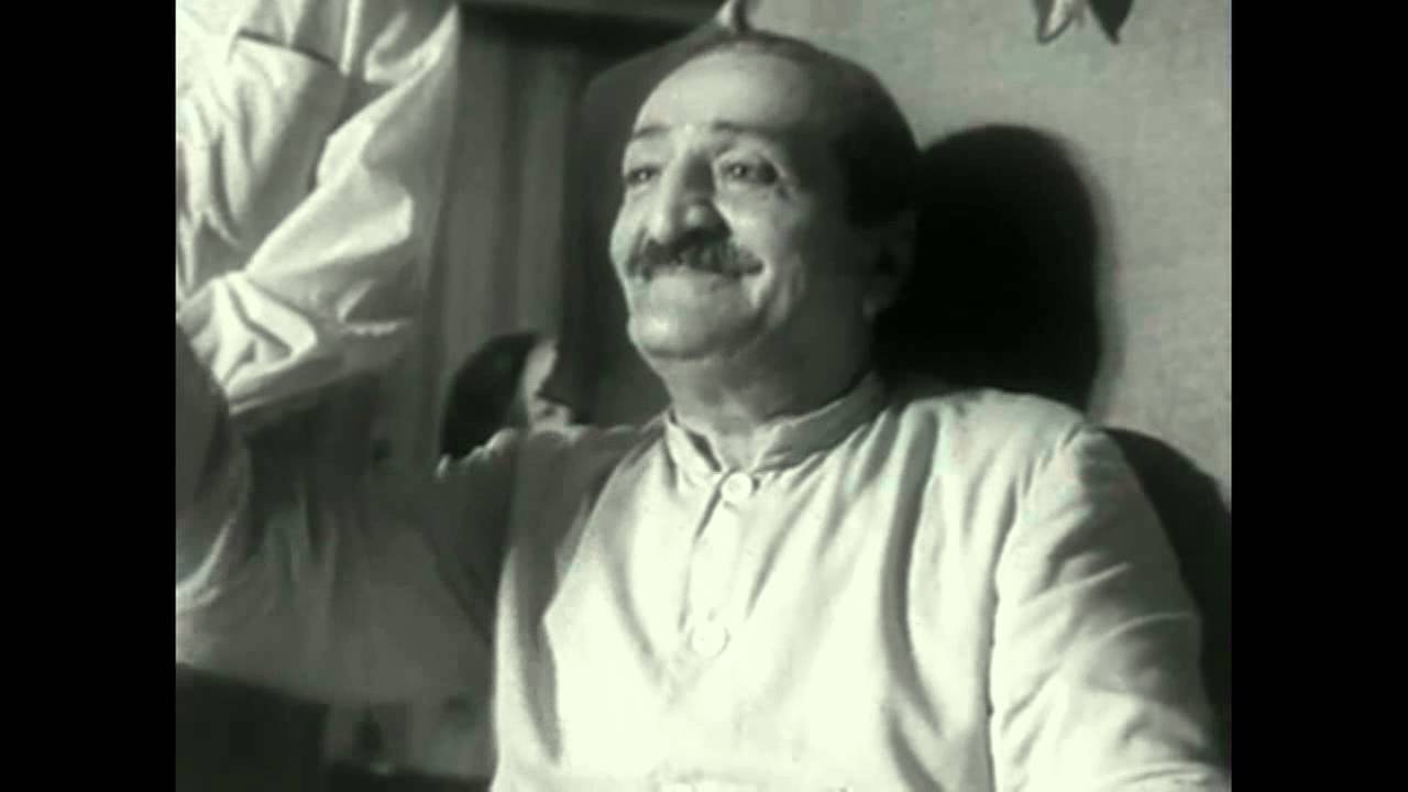 Meher Baba in 1956 at the Meher Spiritual Center