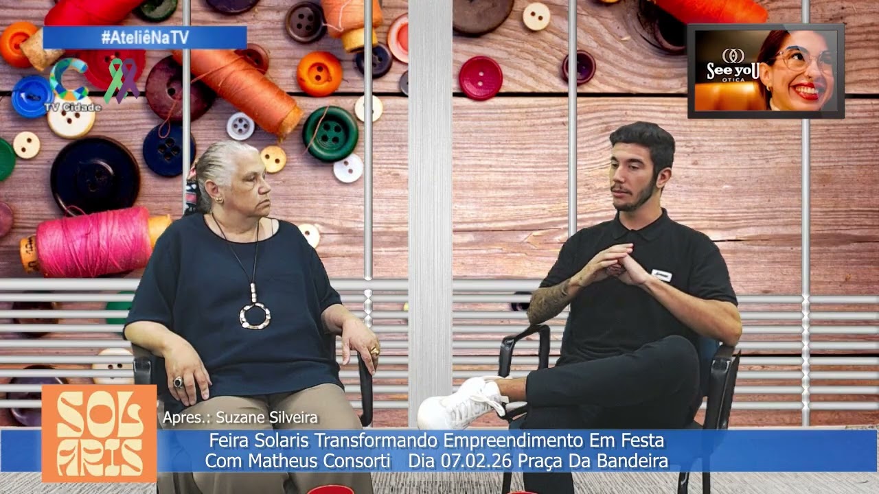 Feira Solaris Transformando Empreendimento Em Festa - Dia 07.02.26 Praça Da Bandeira Farroupilha