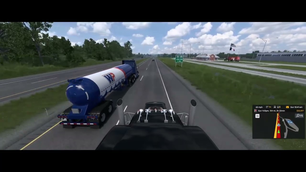 American Truck Simulator | Zeemods C15 MXS Acert Sound & Engine Pack | Trip 2