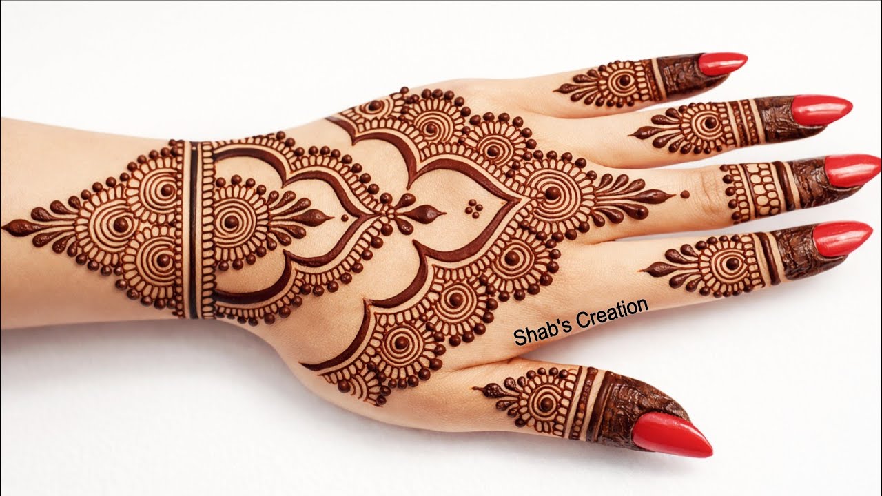 Latest Beautiful mehndi design for hands | Simple Mehandi design | Mehandi ka design | Mehandi 2026