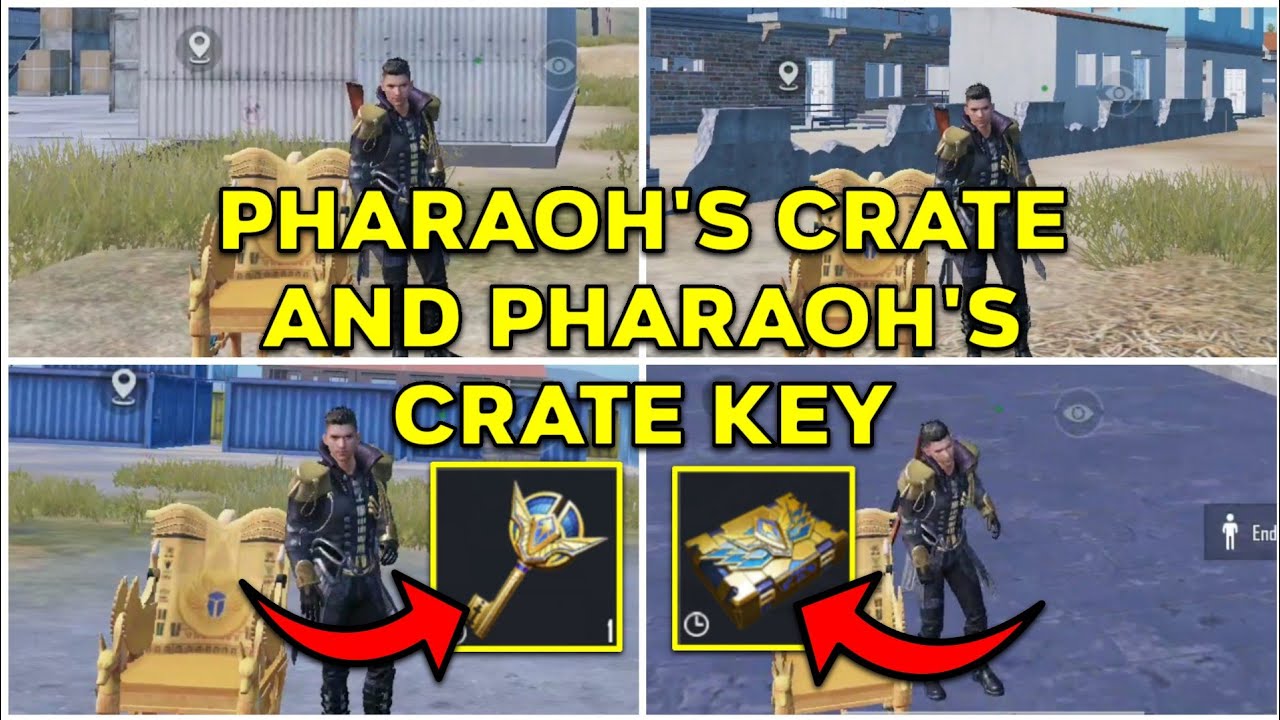 HOW TO GET PHARAOH'S CRATE AND PHARAOH'S CRATE KEY | PHARAOH'S CRATE KEY CHAIR LOCATIONS