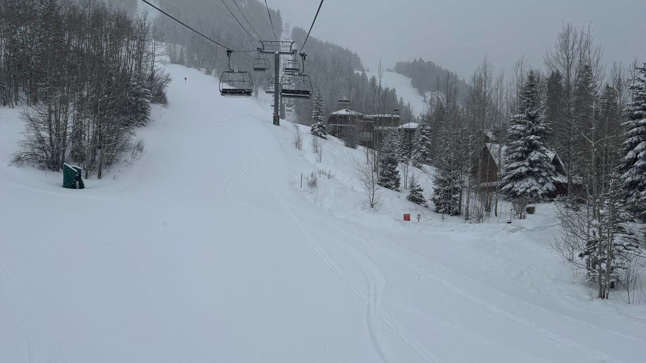 First chair 8inch of poweder 