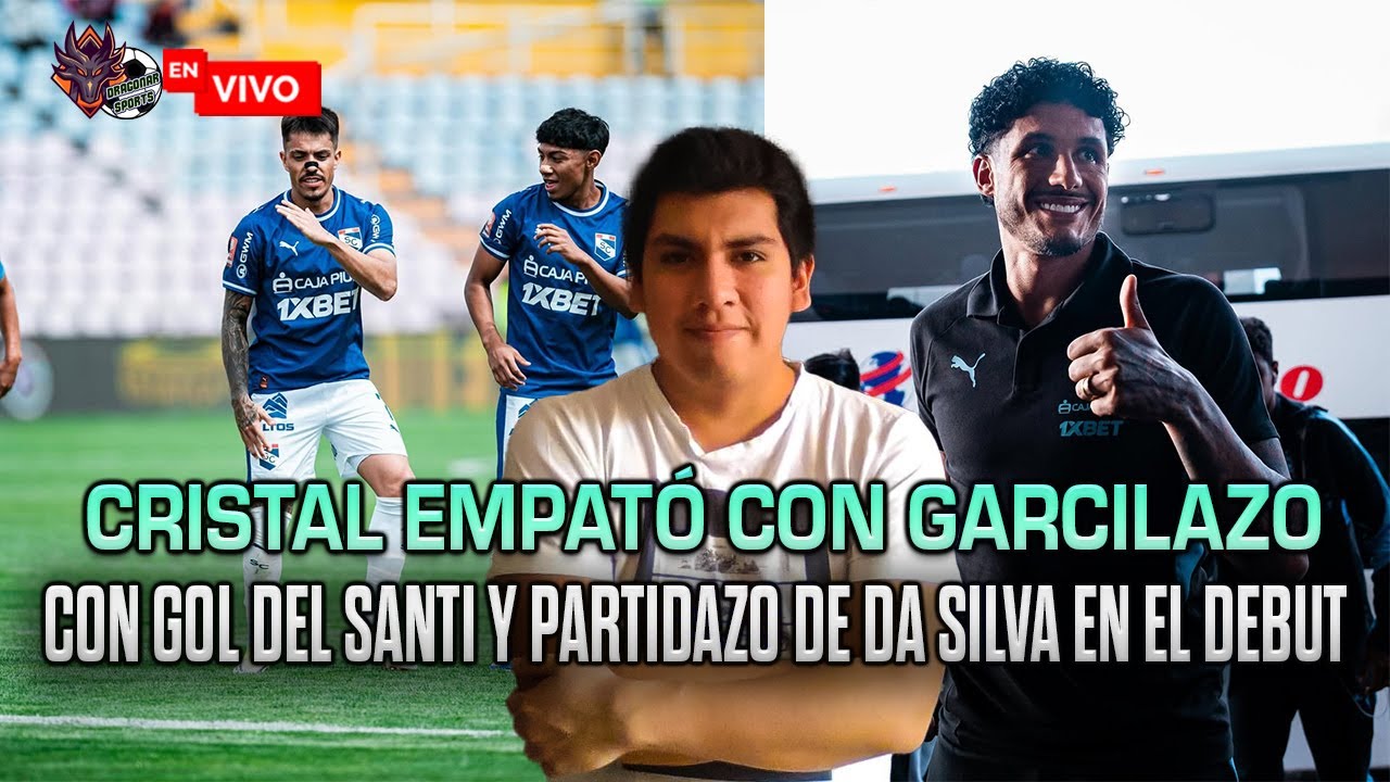 CRISTAL IGUALÓ CONTRA DEPORTIVO GARCILAZO EN CUSCO EN UN PARTIDAZO DE CRISTIANO DA SILVA