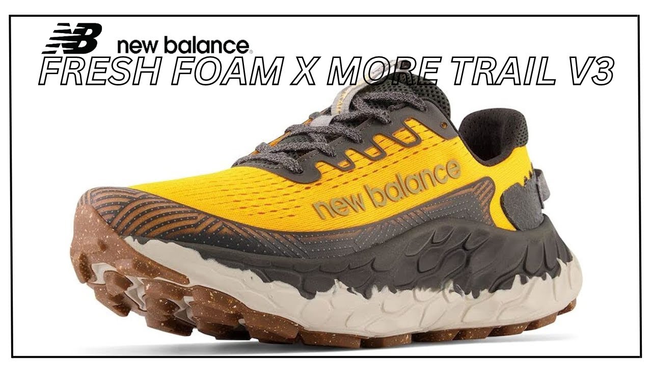 New Balance Fresh Foam X More Trail v3 Initial Review | Max comfort or TOO MUCH? | Push The Run
