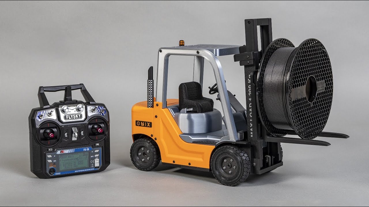 3D-Printed RC Forklift &ndash; Specs