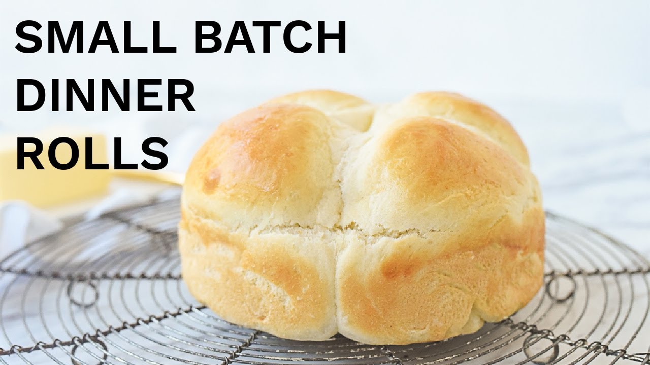 Easy Dinner Rolls for Two (Working with Yeast Tips)