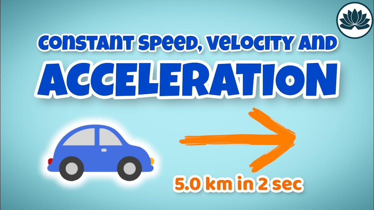What Is Constant Speed, Velocity And Acceleration? | Animation Video | IGCSE/GCE O Level | Physics
