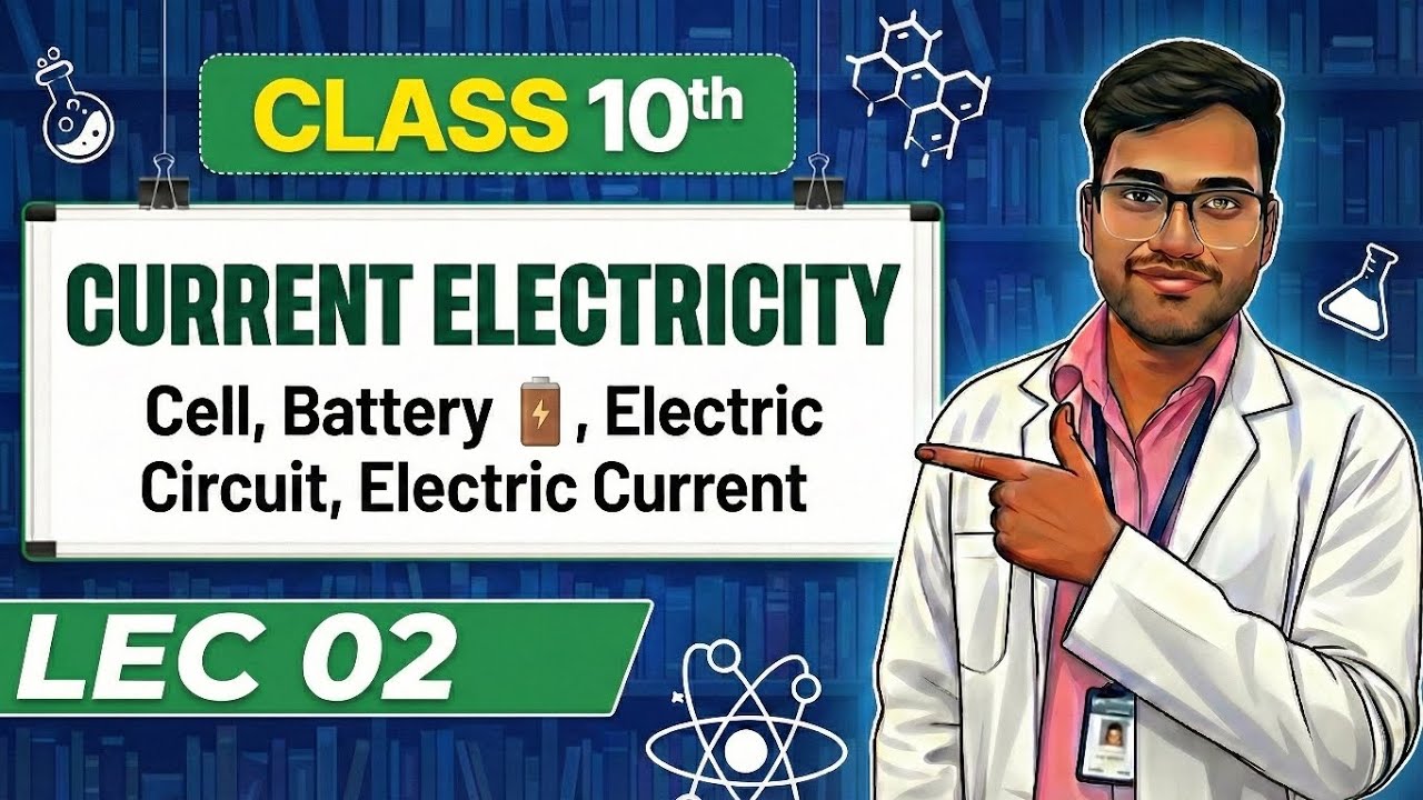 CURRENT ELECTRICITY Class 10th llविद्युत धारा-ll LEC 02 l Deep NCERT ll ShyamSuman ll