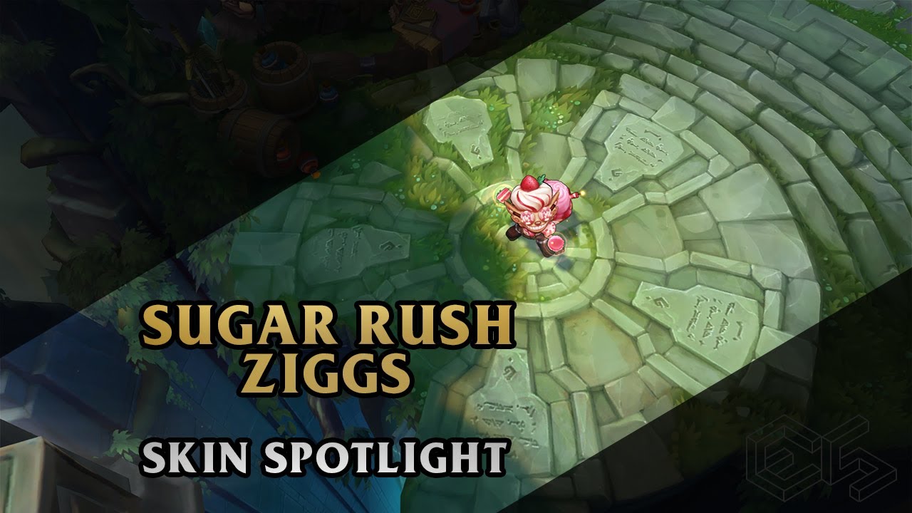 ► Sugar Rush Ziggs ◀ League of Legends ▂ Skin Spotlight