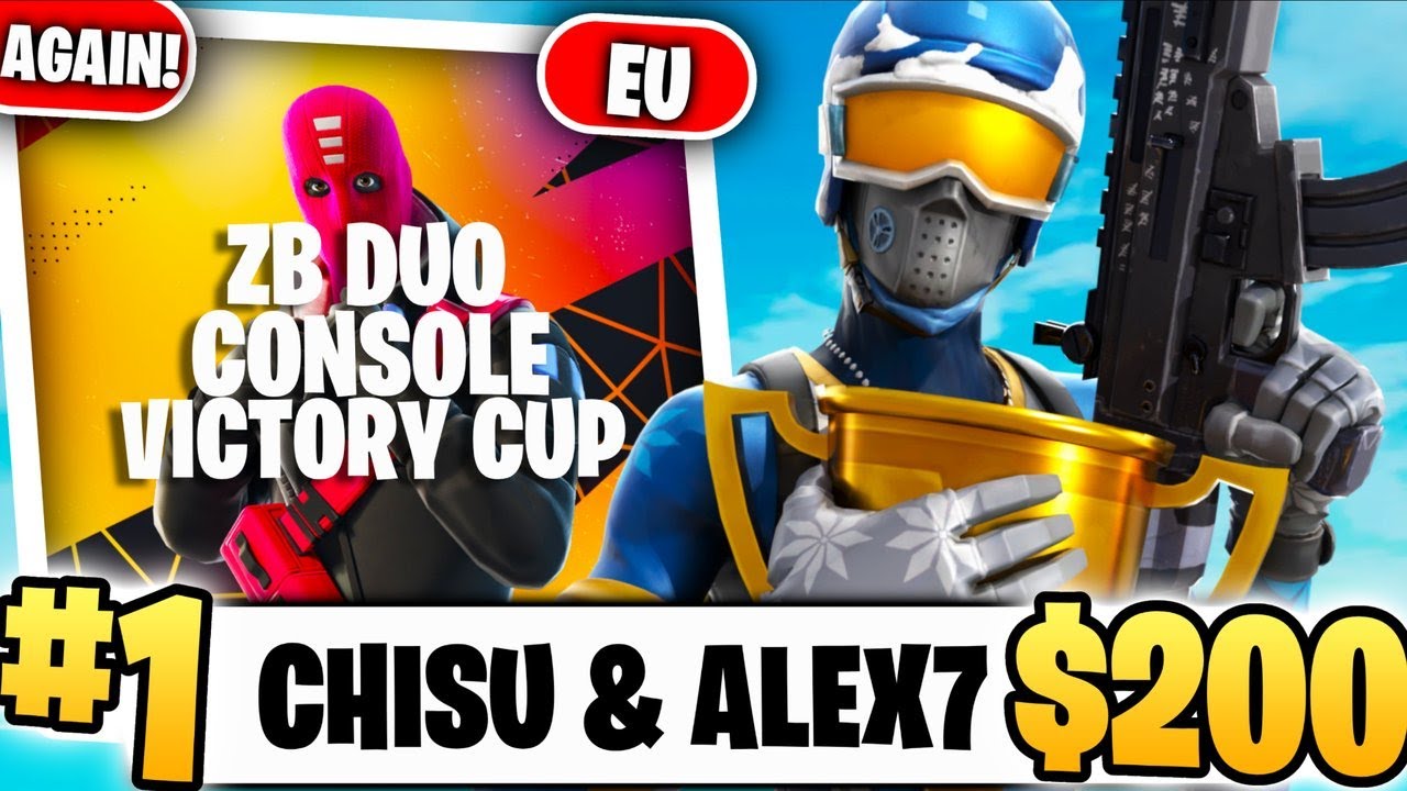 How we WON $200 in the EU Zero Build Console Victory Cash Cup FINALS!