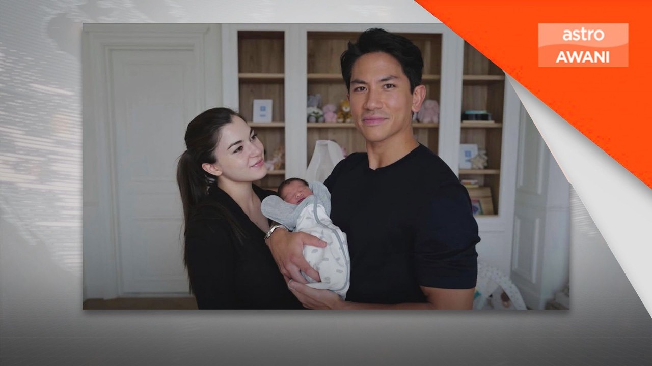 Putera Mateen dan isteri kongsi gambar puteri sulung