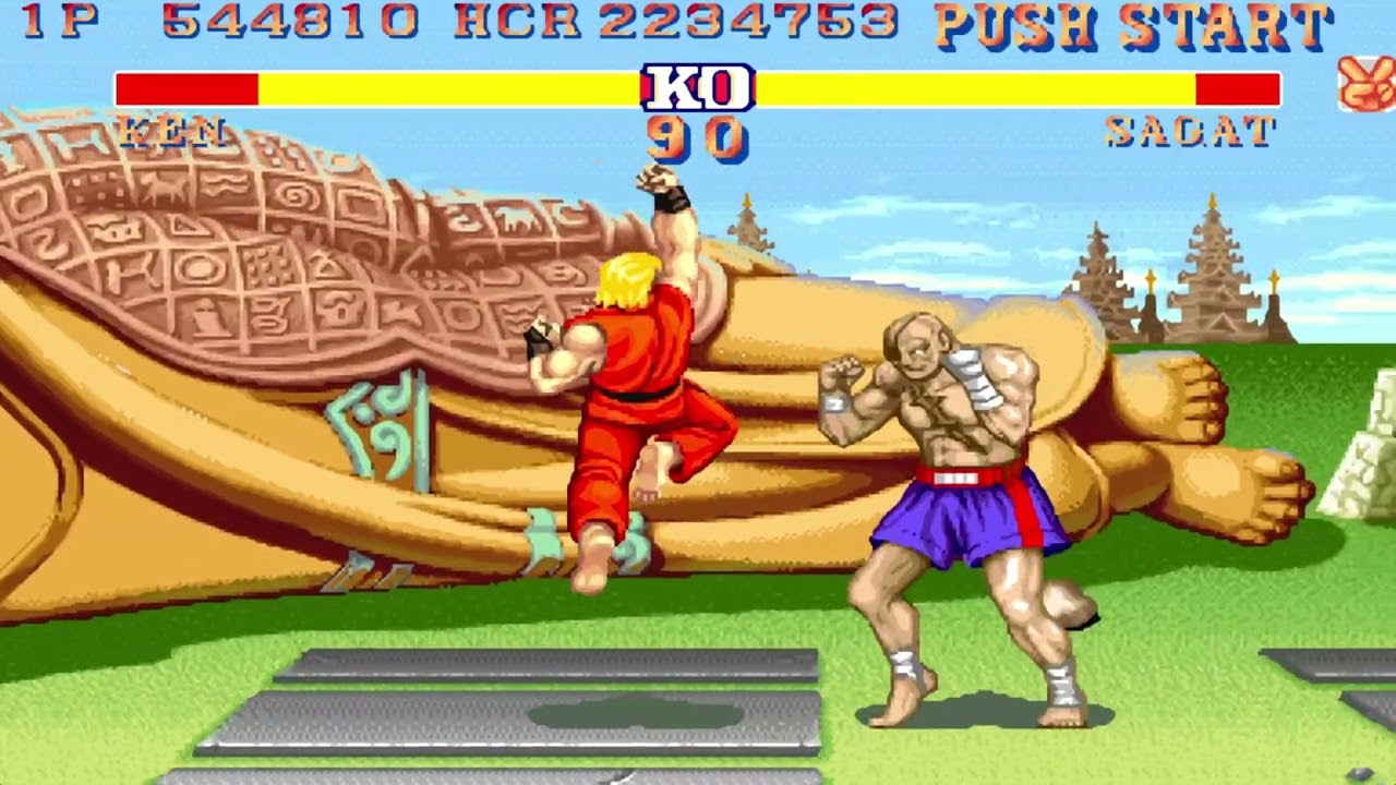 Sagat é impossível no Street 2!