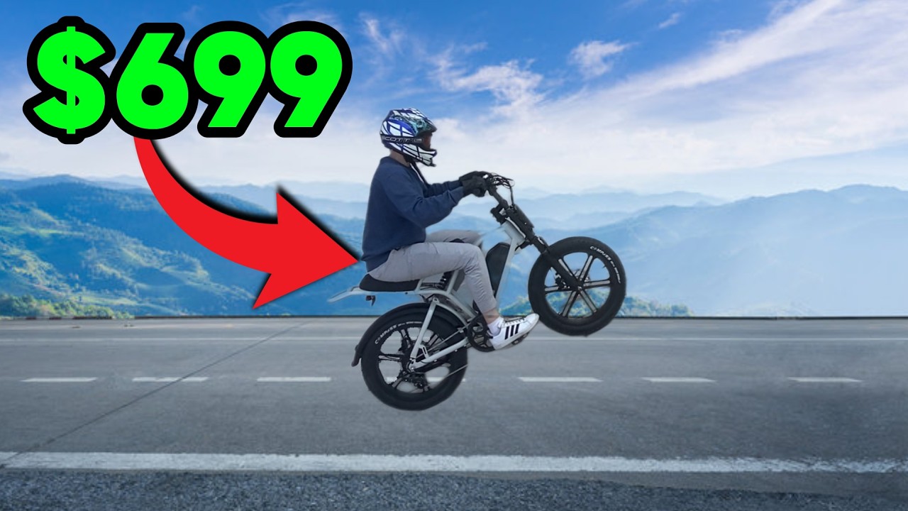 Is This the BEST Moped Style E-Bike for $699? | TST R002 Review