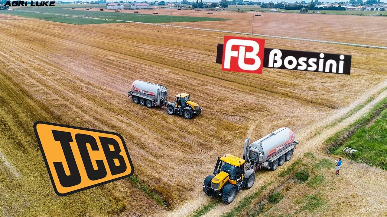 JCB Fastrac 3200 - 3230| Bossini B260 | Spandimento Liquami | Slurry Spreading
