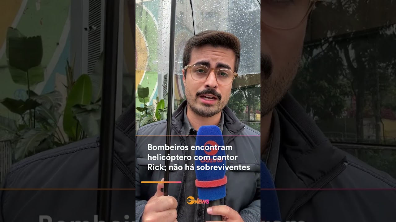 Helic&oacute;ptero com cantor Rick &eacute; encontrado sem sobreviventes