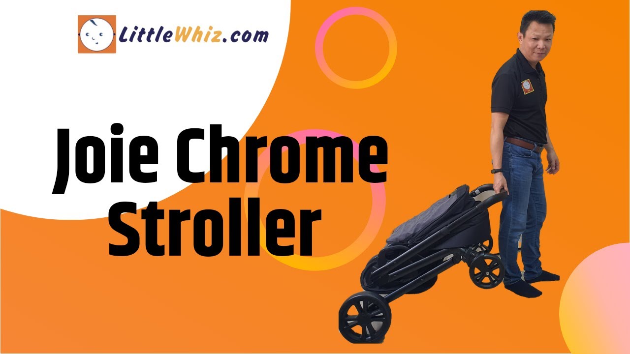 Joie Chrome Stroller | 0-22kg | 1 Year Warranty