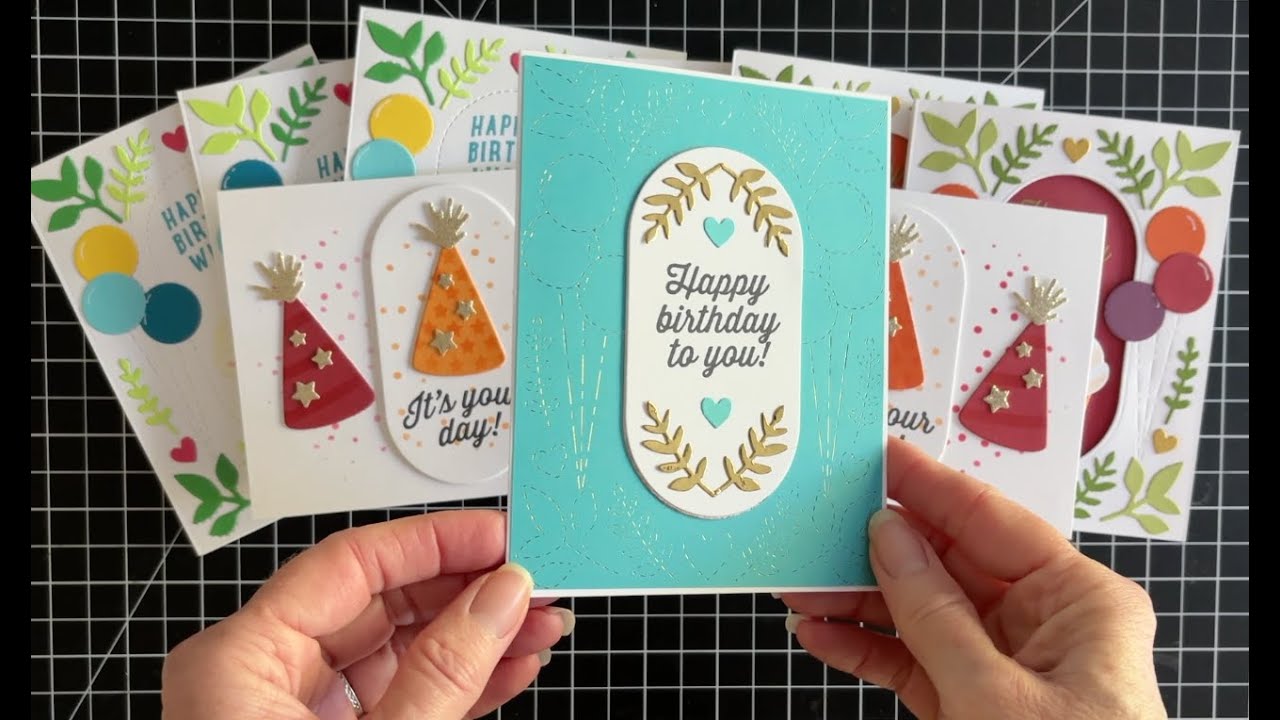 Making Birthday Cards with Concord & 9th's Celebrate You Collection