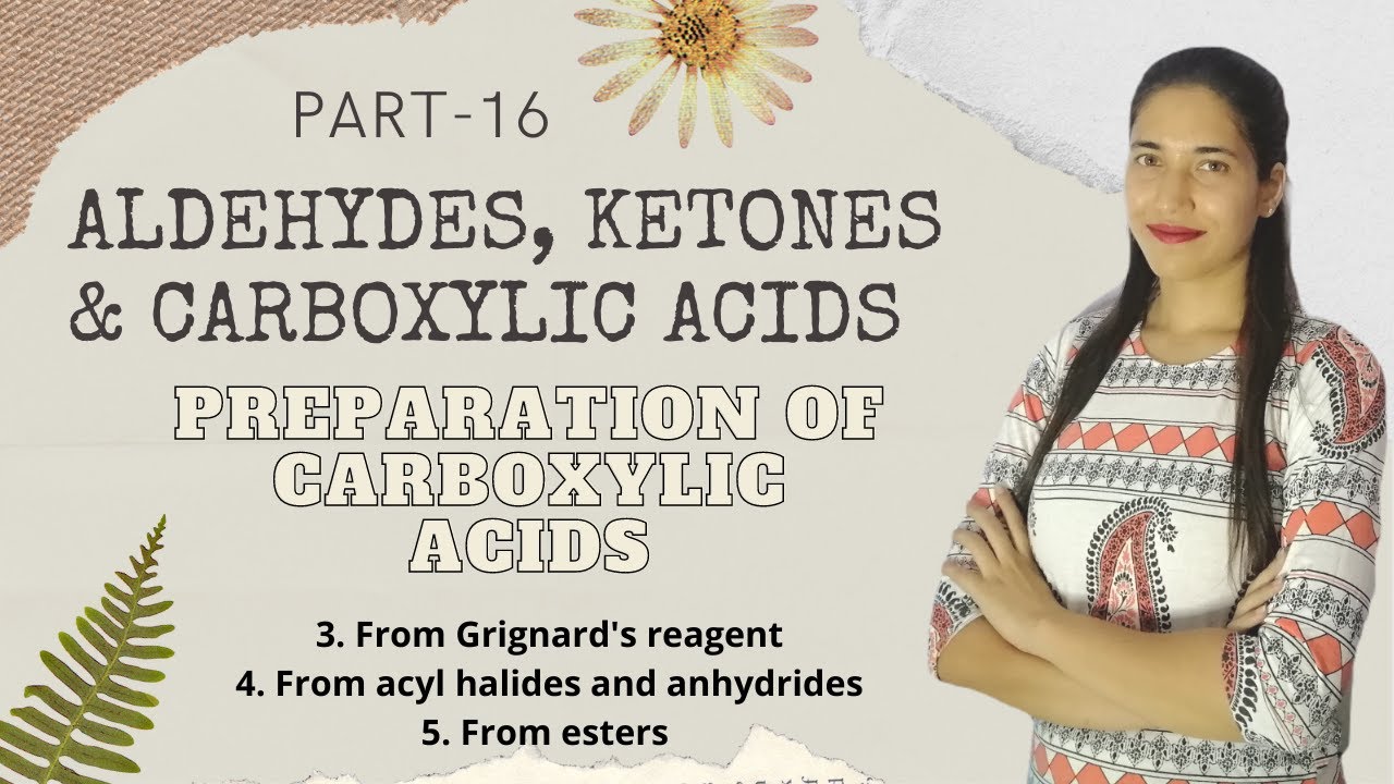 Preparation of Carboxylic Acid class 12th