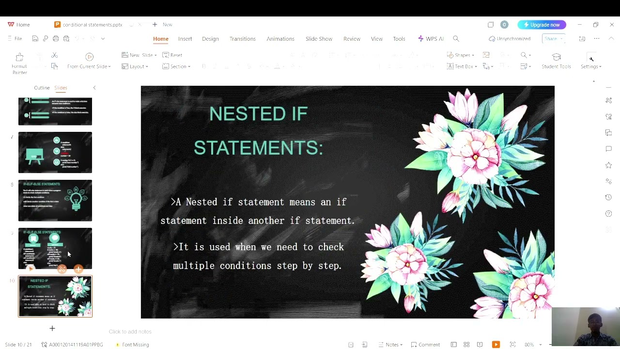 Python Conditional Statements (if, if-else,  Elif , nested if) | Python Tutorial for Beginners”