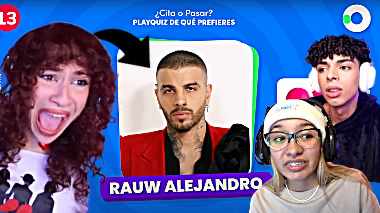 ALONDRA MICHELLE, ALEX Y RAI REACCIONAN A PLAYQUIZ
