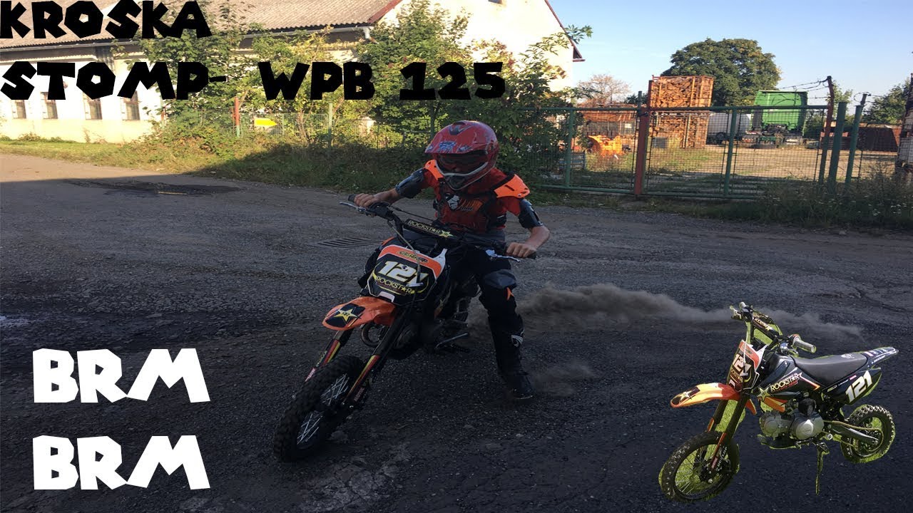 Stomp- WPB 125 Můj pitbike