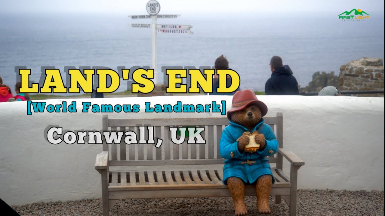 Lands End | Cornwall UK | The World Famous Landmark | Exploring The Edge Of England | 4K Relaxing 