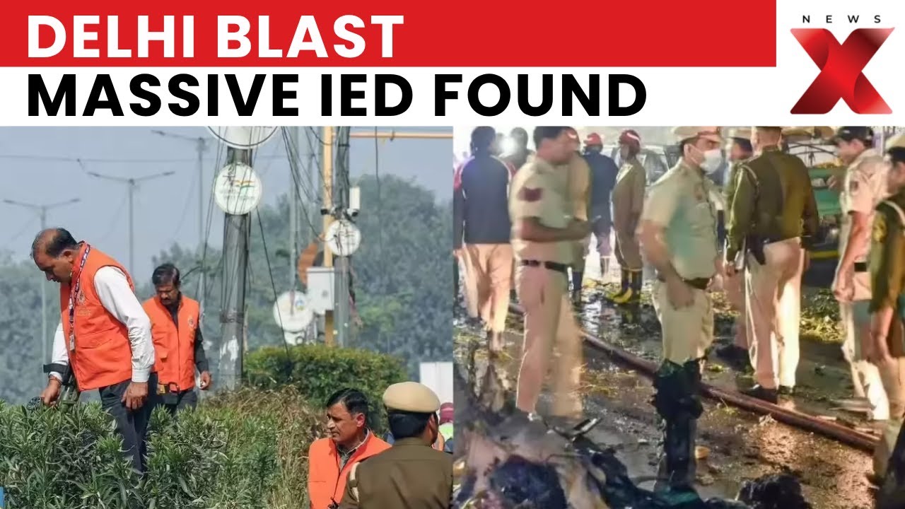 Delhi Blast: FSL Confirms 30&ndash;40 Kg Ammonium Nitrate in Red Fort Car Explosion | NewsX