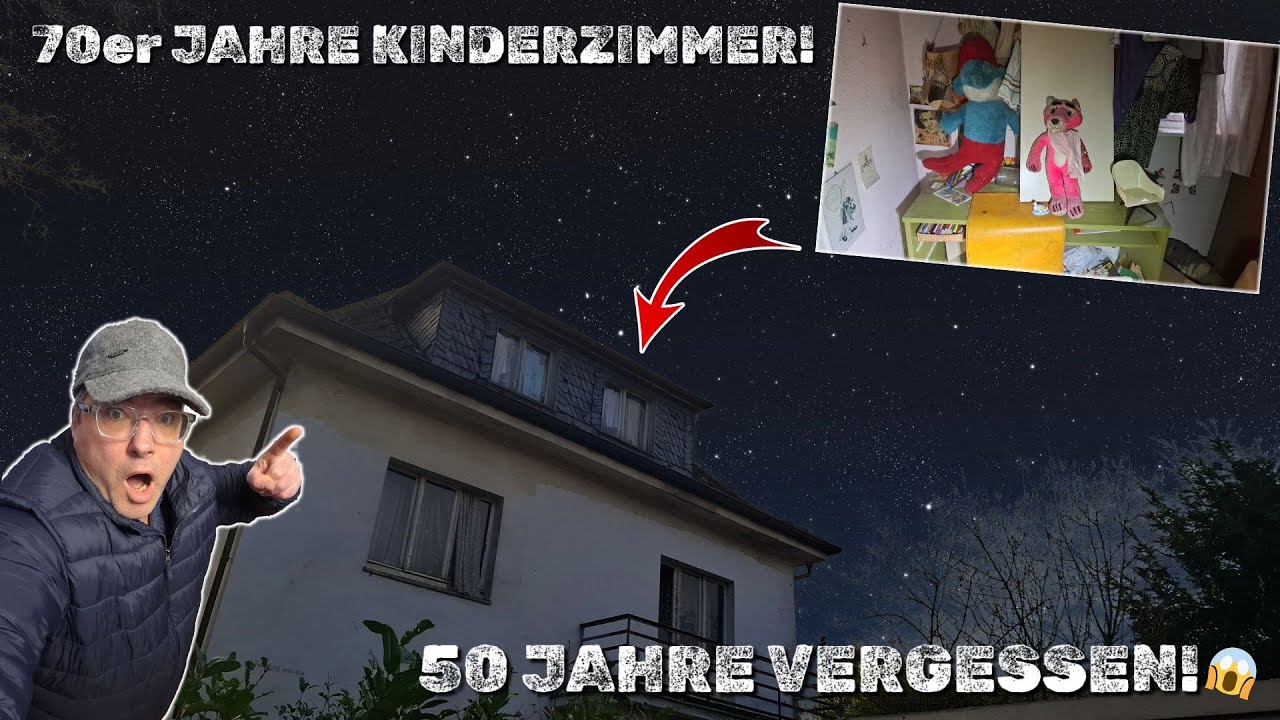 ❌VERLASSENES MESSIE HAUS in GROßSTADT - WAS ist HIER PASSIERT? KINDERZIMMER aus den 70er ENTDECKT!😱❌