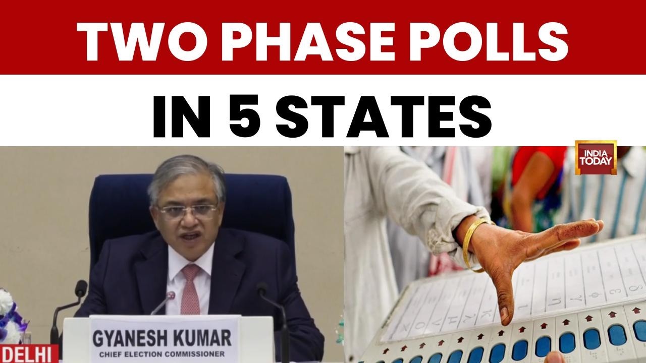 Assembly Elections 2026: Assam, Kerala, Puducherry Polls on 9 April | Tamil Nadu, WB Voting On23 Apr