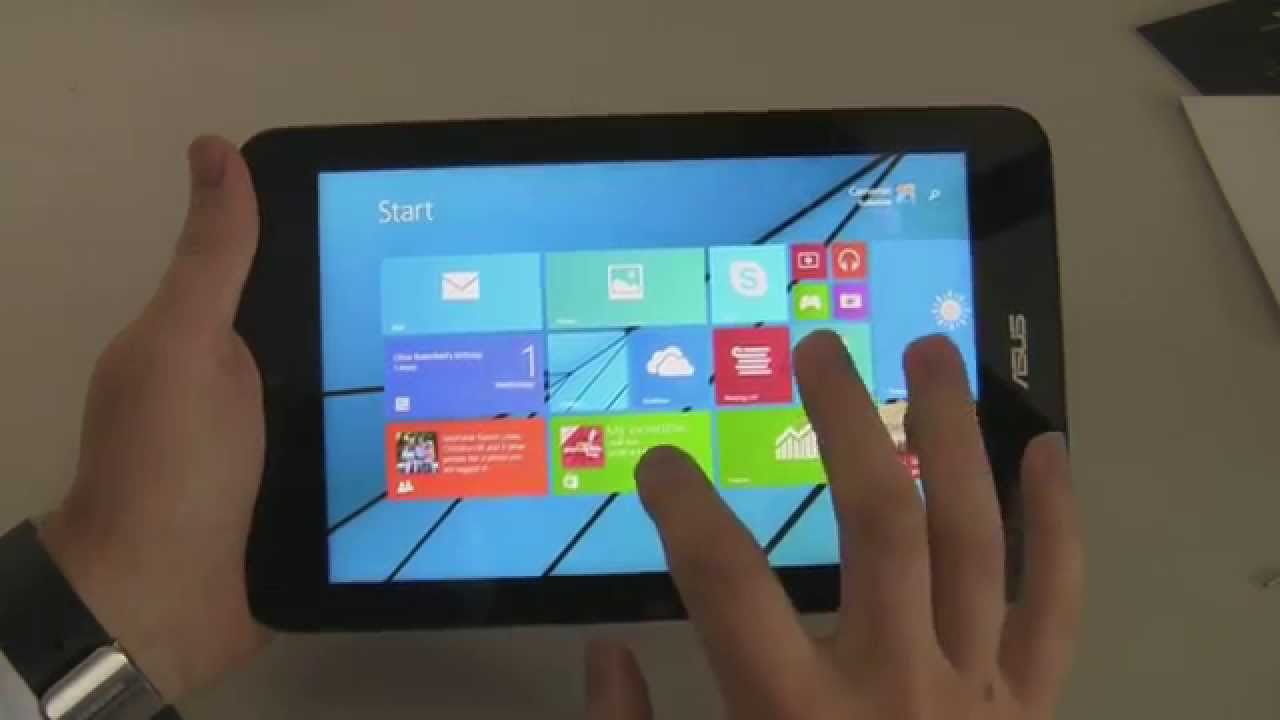 Windows 10 Overview on the Vivotab Note 8!