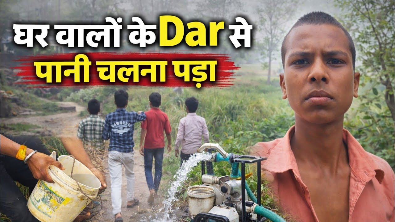 घर वालों के Dar से पानी चलना पड़ा Mukesh vlog 