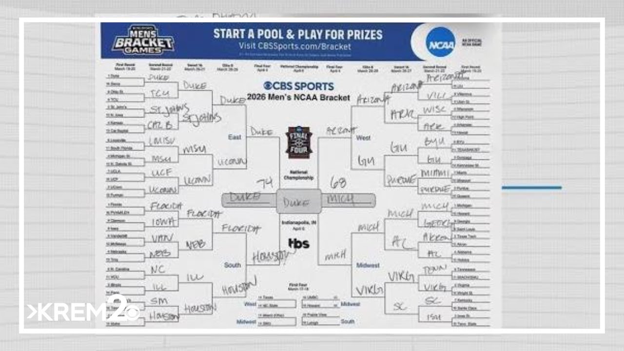 KREM 2's Tim Pham, Jenny Power pick their 2026 March Madness winner