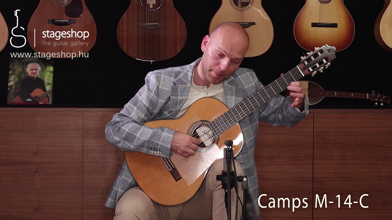 Camps M-14-C classic guitar demo played by Ferenc Bern&aacute;th in Stageshop