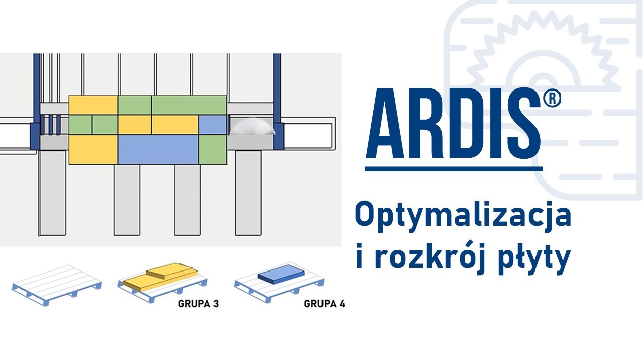Rozkrój płyty - Program ARDIS | TopSolution