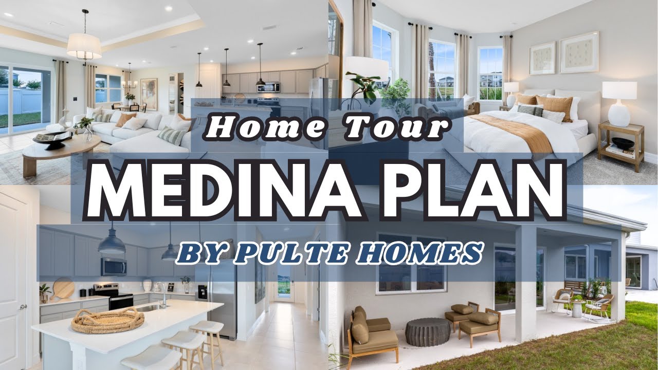 Medina Plan Home Tour | Pulte Homes New Construction
