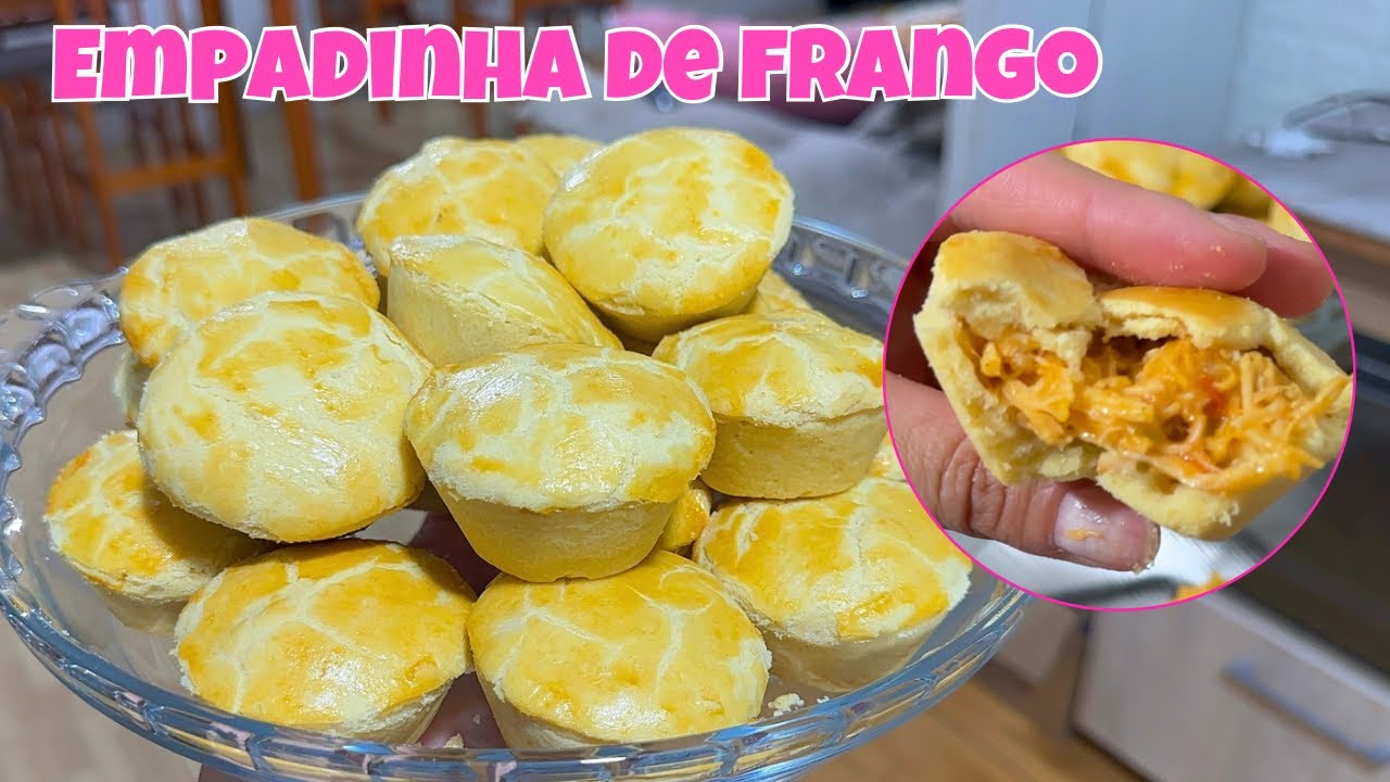 EMPADINHA DE FRANGO / MASSA PODRE 