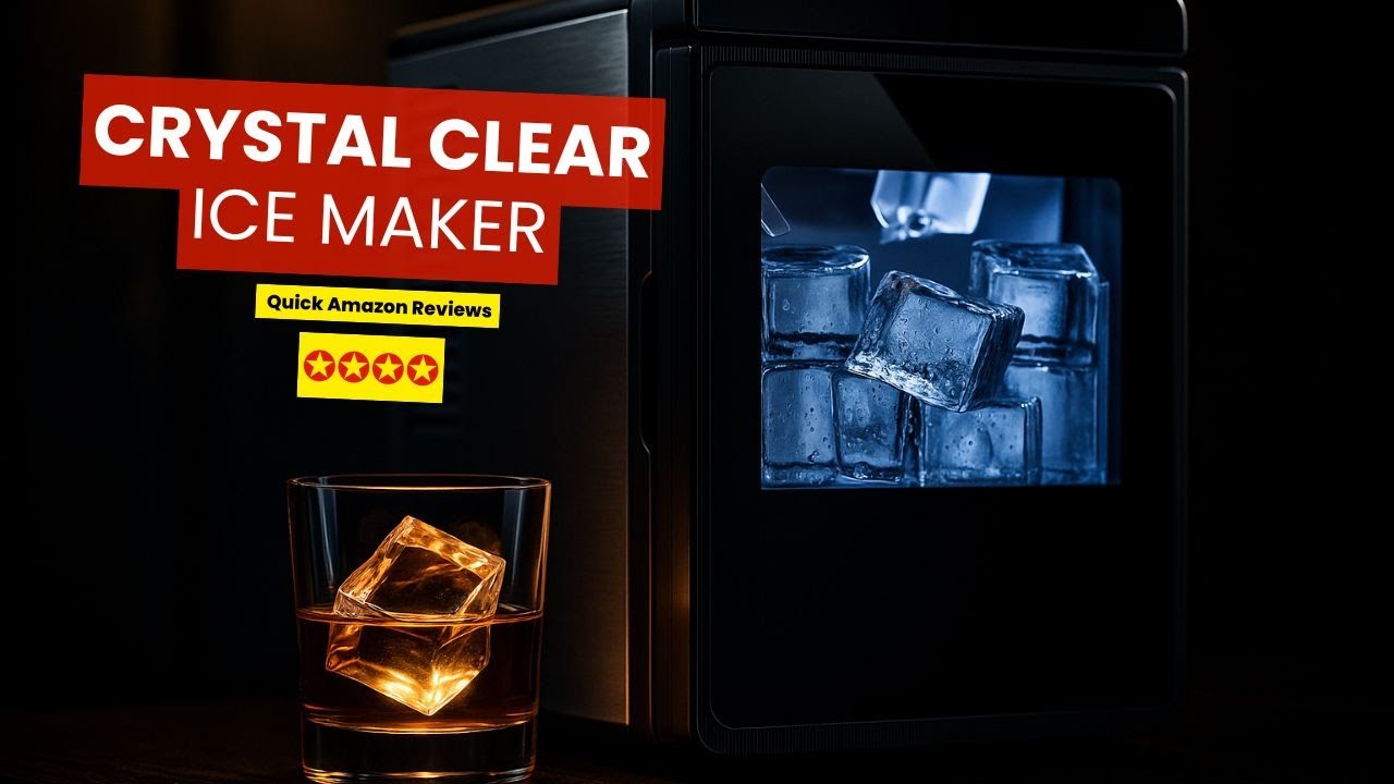 Улучшите свои напитки: обзор электрольдогенератора для льда Electactic Clear Ice Maker 🧊
