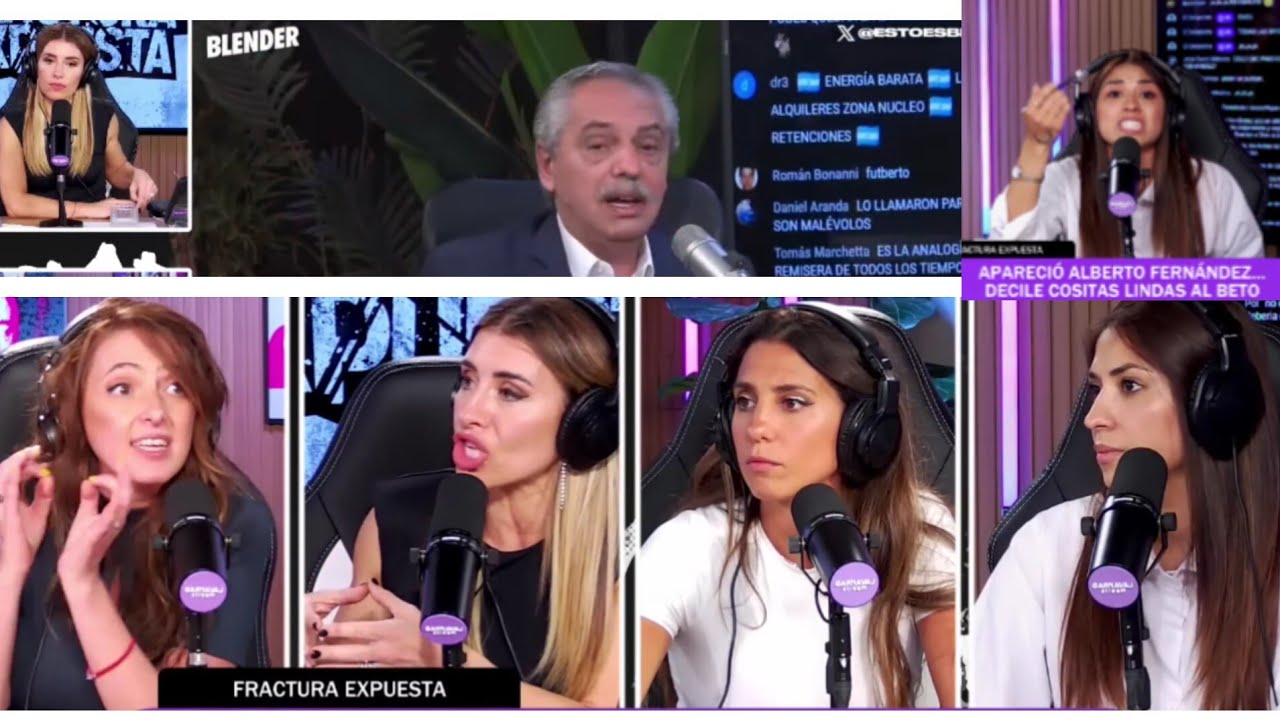 La colorada salió a defender el desastre de Alberto y con Mariana casi se la comen cruda 