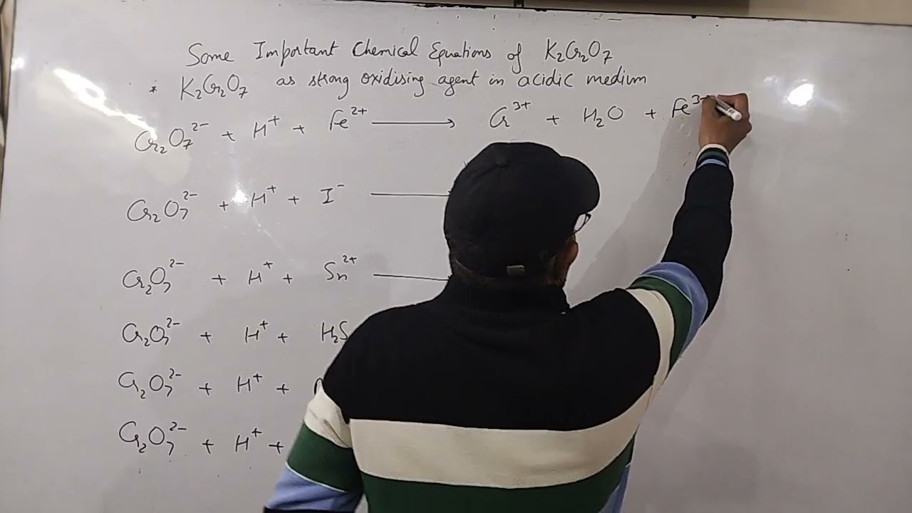 Chapter 4 d & f block elements Properties of Potassium permanganate KMnO4 & Potassium dichromate