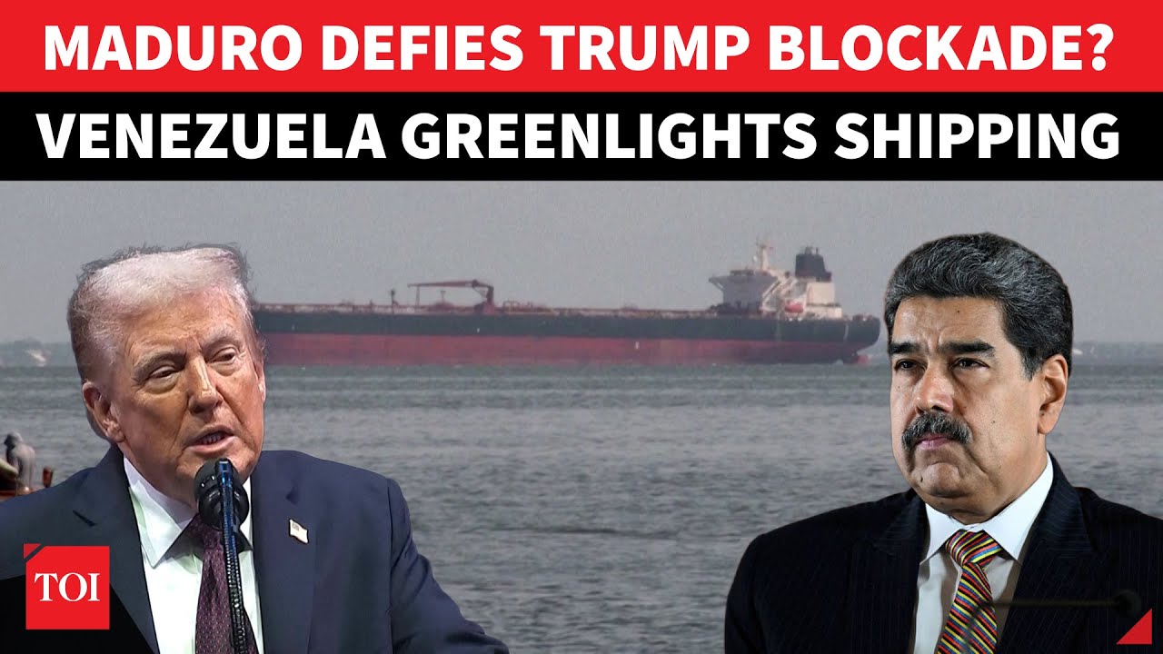 Venezuela 'STRIKES' America: Maduro 'CRUSHES' Trump Blockade With Entry Of SANCTIONED Oil Ship