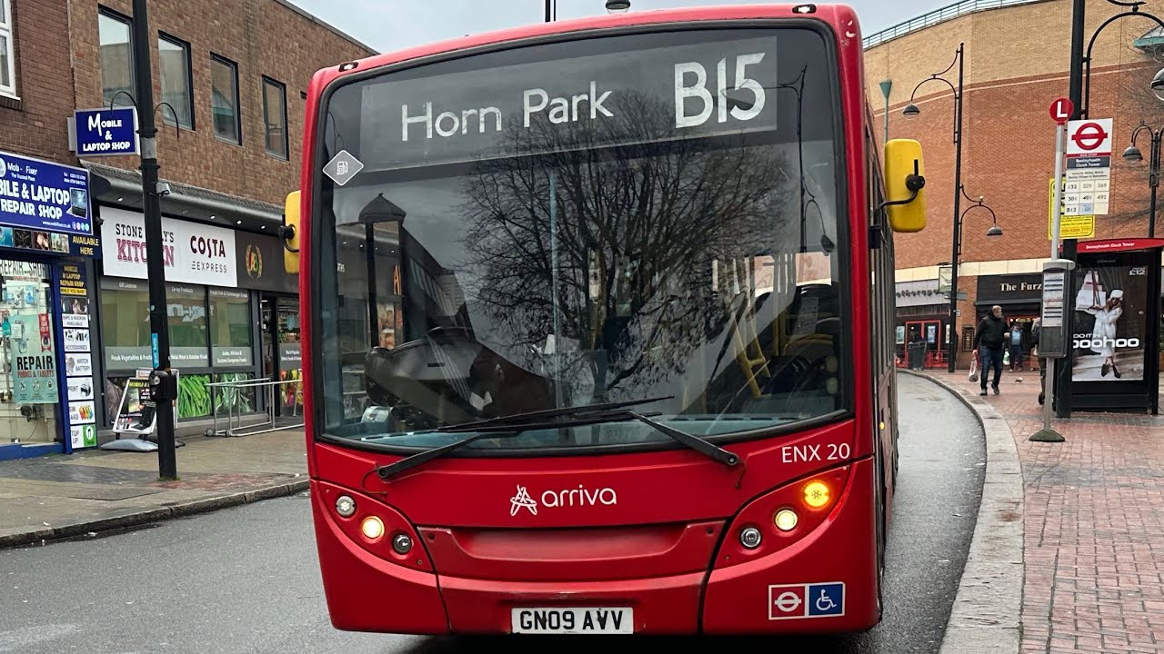 *Last Day Of Bus In Service With Arriva*GN09 AVV Arriva London 09Reg ADL Enviro200 Dart(Ex AKT)