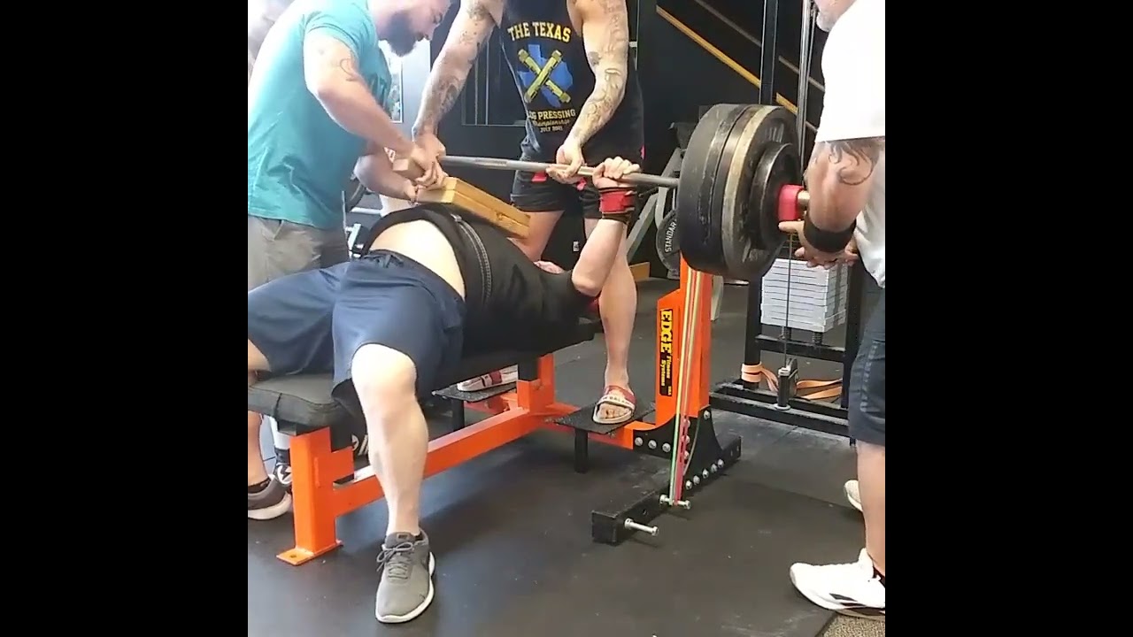 Henry Thomason w4 Bench Press Training 9/16/22 Powerlifting (part2)(2)