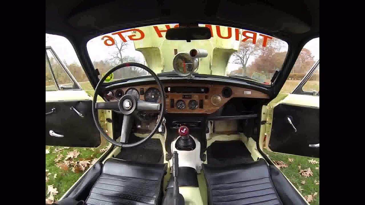 1969 Triumph GT6 walk around and driving
