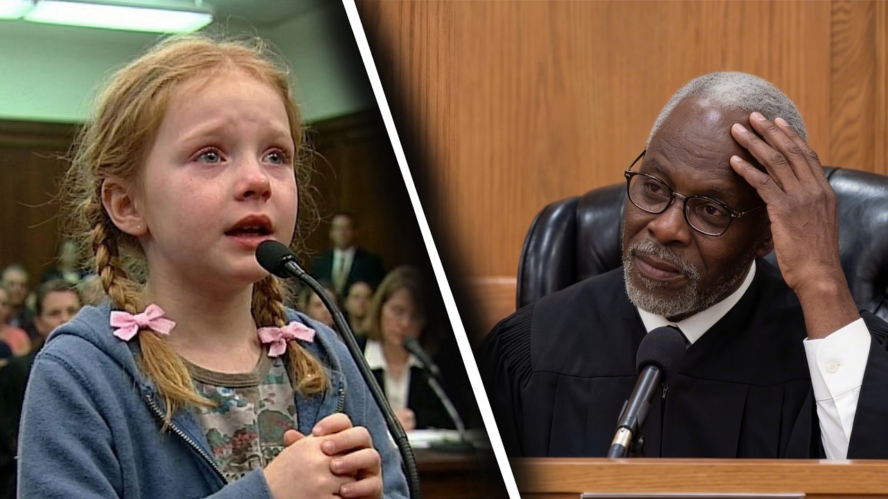 Little Girl Explains Why Daddy Couldn't Pay the Ticket — The Whole Courtroom Cries