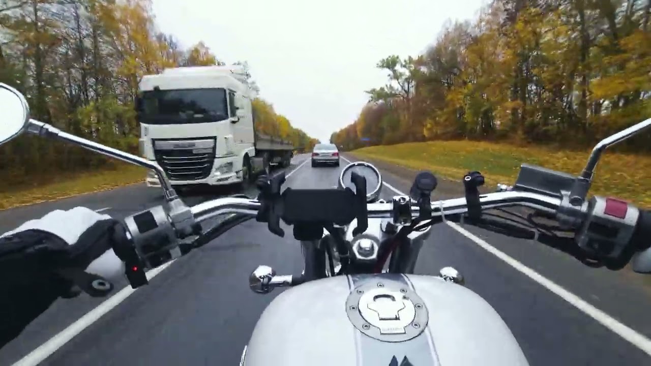 Suzuki Marauder 800 Exhaust Sound/POV/Мотоциклетная осень