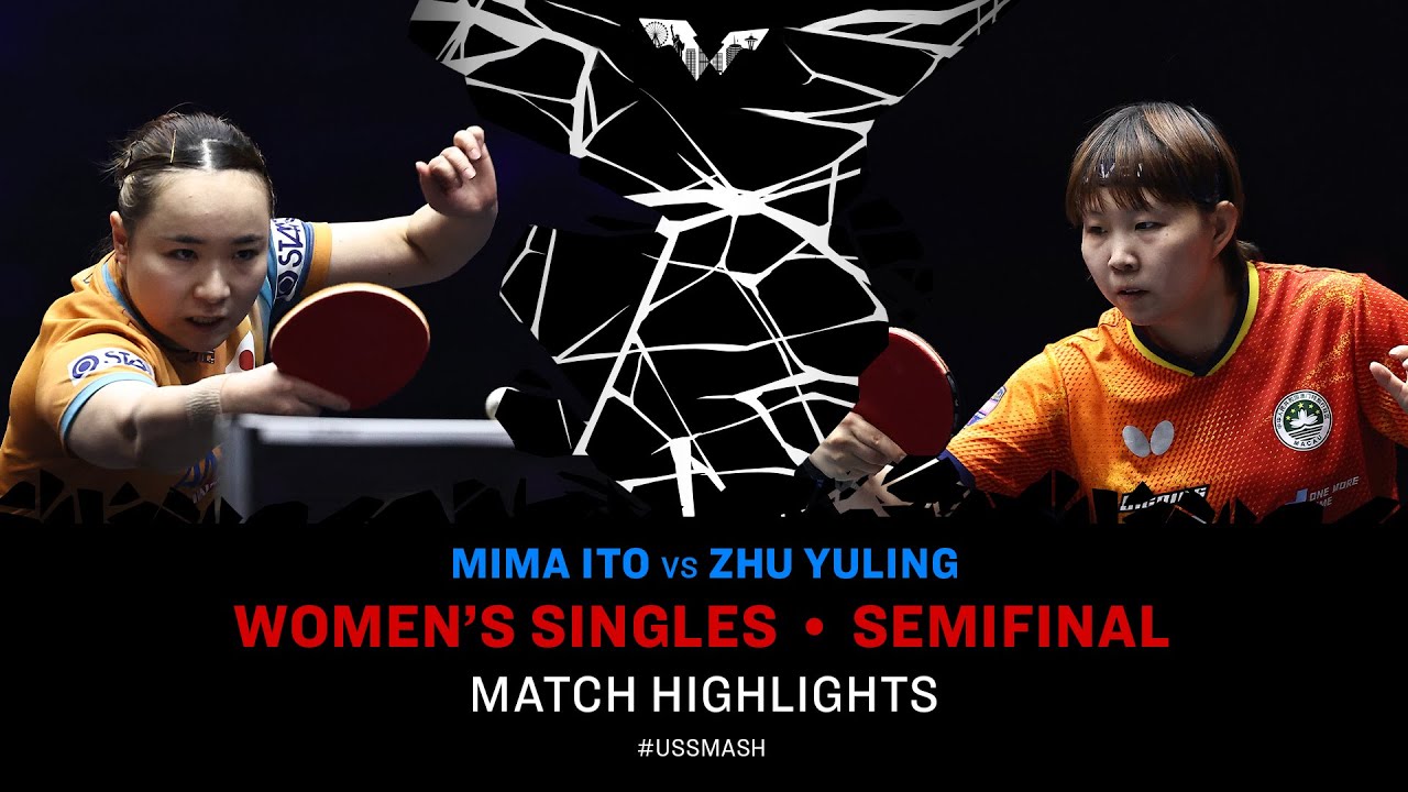 Mima Ito vs Zhu Yuling | WS SF | #USSMASH 2025