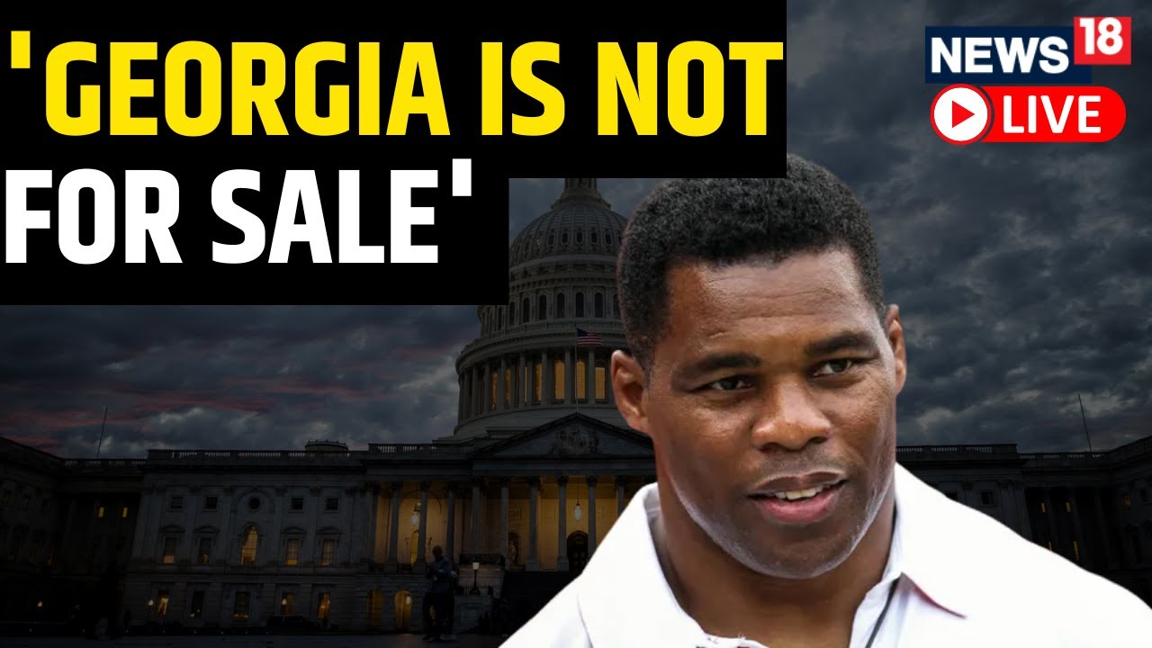 USA News Live | Herschel Walker Campaigns for Senate Polls | Georgia Senate Race | USA Politics News