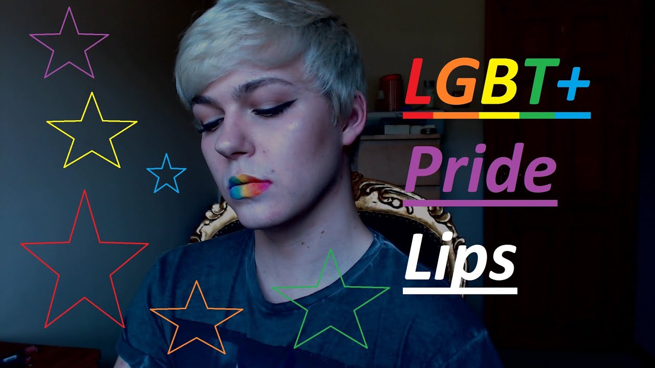 LGBT + inspiried pride lips | Unicorn Vanity