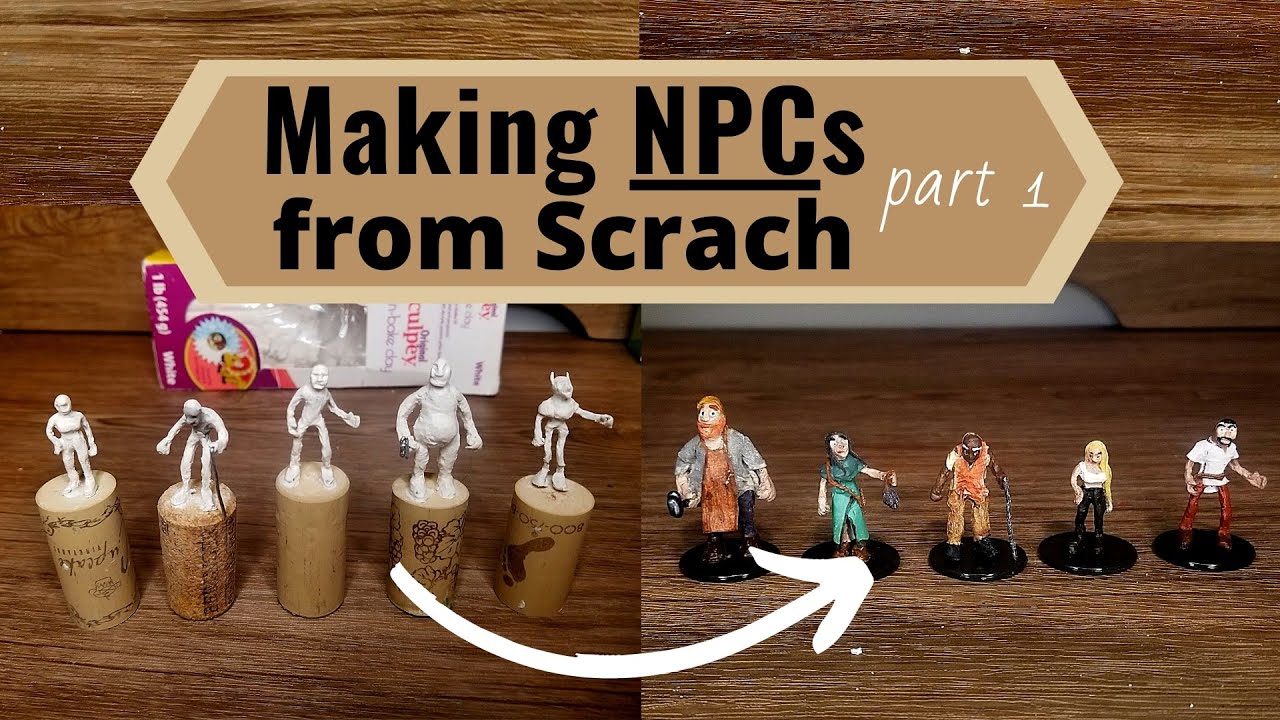 How I Sculpt Villager NPCs from Scratch (part 1/2)