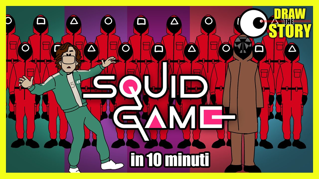 Il riassunto di SQUID GAME in 10 minuti 🦑 Draw The Story
